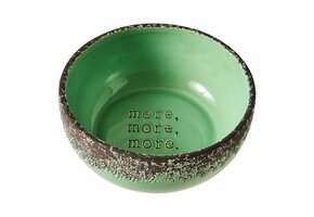 More More Dog Dish Avocado 7"