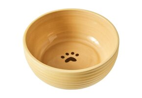 Elegance Dog Dish Cream 7"