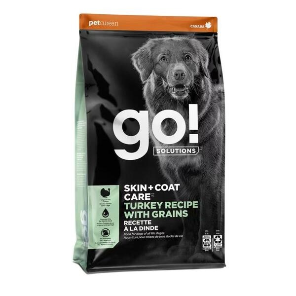 GO! Dog Skin & Coat Turkey Recipe 22Lb