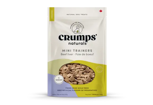 Crumps Mini Trainers Freeze Dried Beef Liver 126g