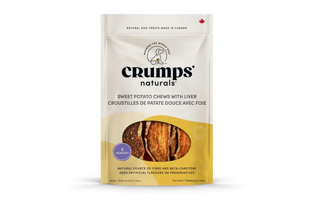 *Disc*Crumps Sweet Potato Chews w/Liver 612g