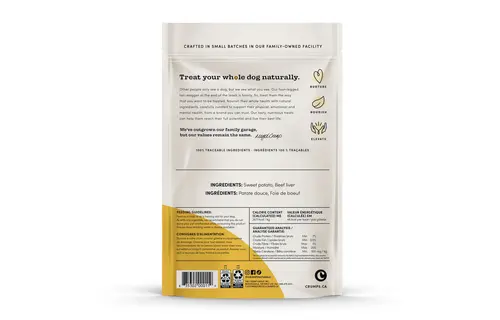*Disc*Crumps Sweet Potato Chews w/Liver 612g