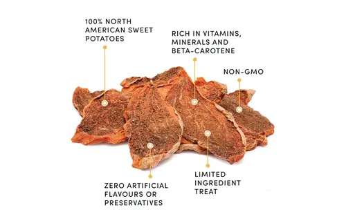 *Disc*Crumps Sweet Potato Chews w/Liver 612g