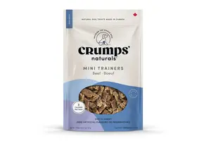 Crumps Mini Trainers Semi-Moist Beef 300g