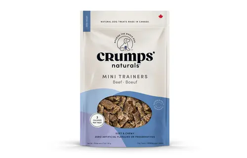 Crumps Mini Trainers Semi-Moist Beef 300g