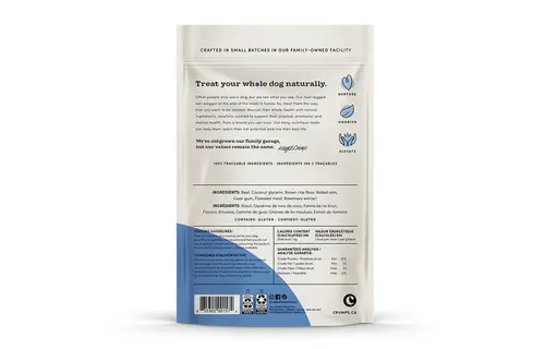 Crumps Mini Trainers Semi-Moist Beef 300g