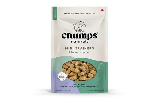 Crumps Mini Trainers Semi-Moist Chicken 132g
