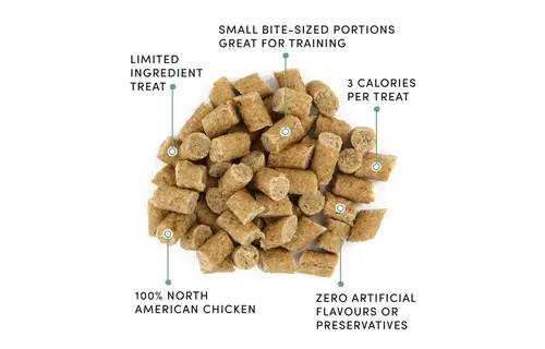 Crumps Mini Trainers Semi-Moist Chicken 132g