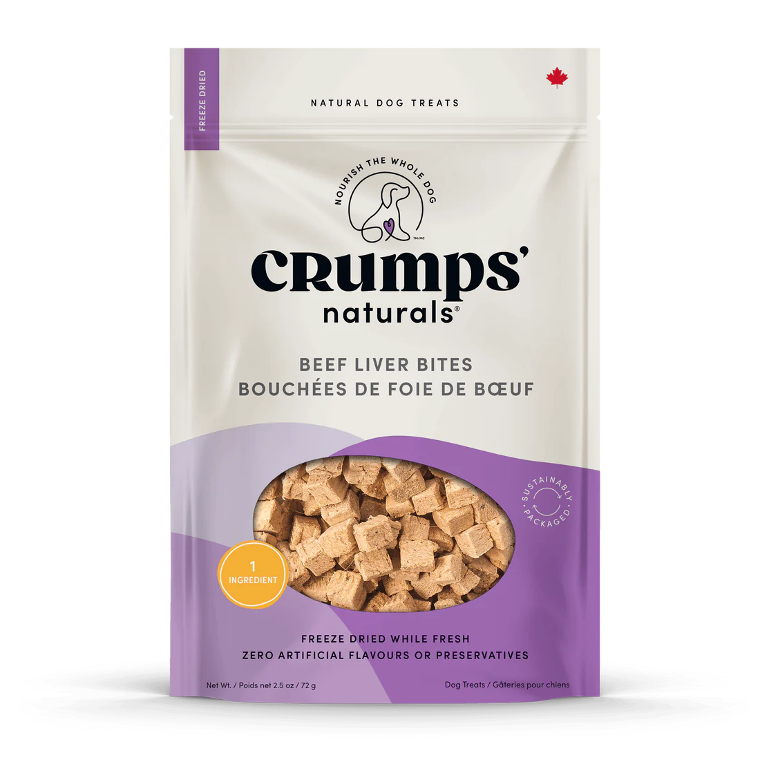 Crumps Beef Liver Bites 280g