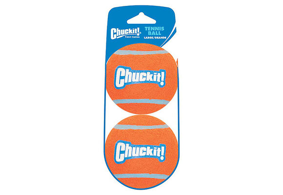 Chuckit Tennis Ball Large 2pk Sleeve