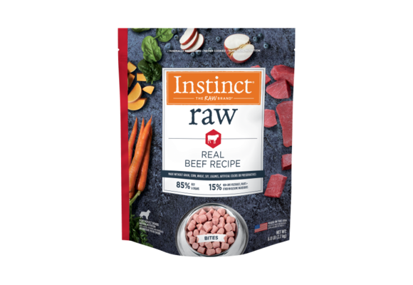 Instinct Dog Raw Natural Beef Bites 6lb