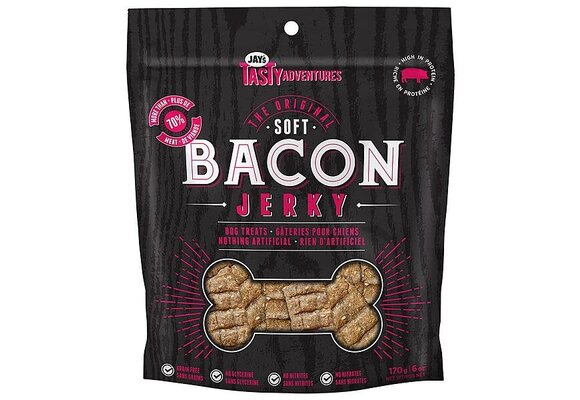 Jay’s Original Soft Bacon Jerky 170g