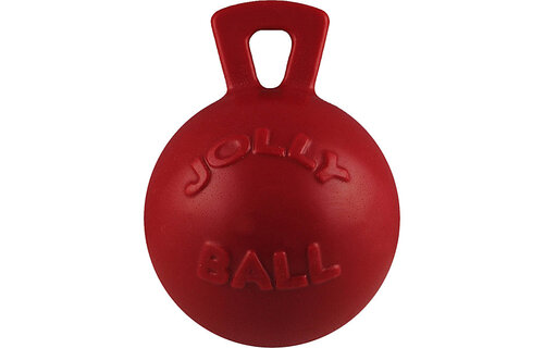Jolly Ball Tug N Toss Ball Red 4.5”