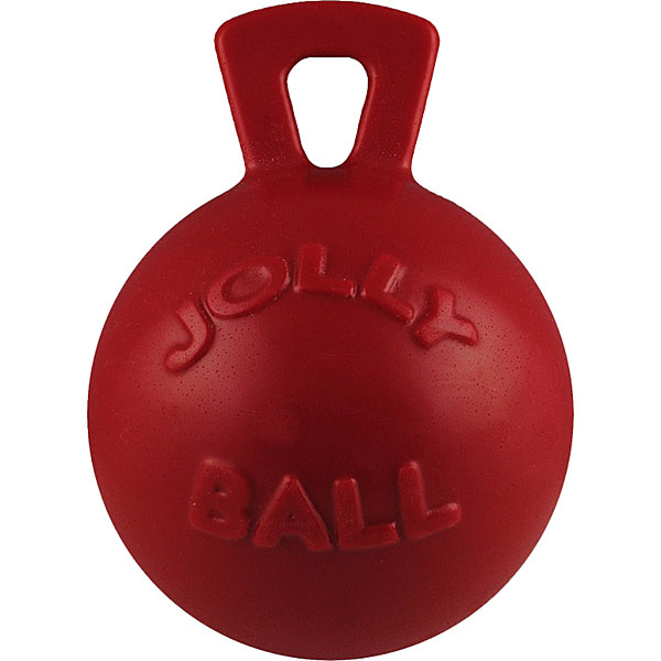 Jolly Ball Tug N Toss Ball Red 4.5”
