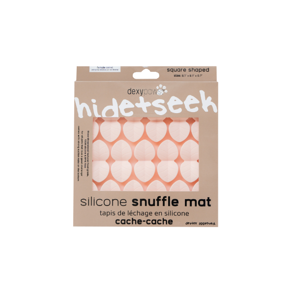 Dexypaws Silicone Snuffle Mat Blush Pink