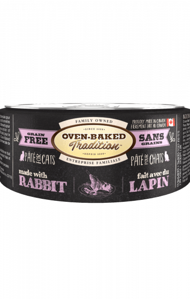 Oven-Baked Tradition Cat Adult Rabbit Pate 5.5oz