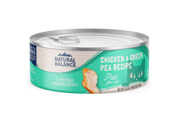 Natural Balance Cat LID Chicken & Green Pea 5.5oz