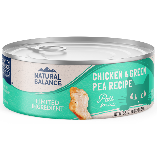 Natural Balance Cat LID Chicken & Green Pea 5.5oz