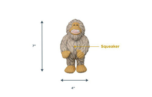 Tall Tails Latex Yeti Squeaker Toy