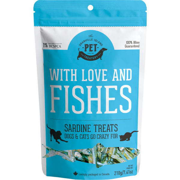Granville Island Love & Fishes Sardine Treats 210g