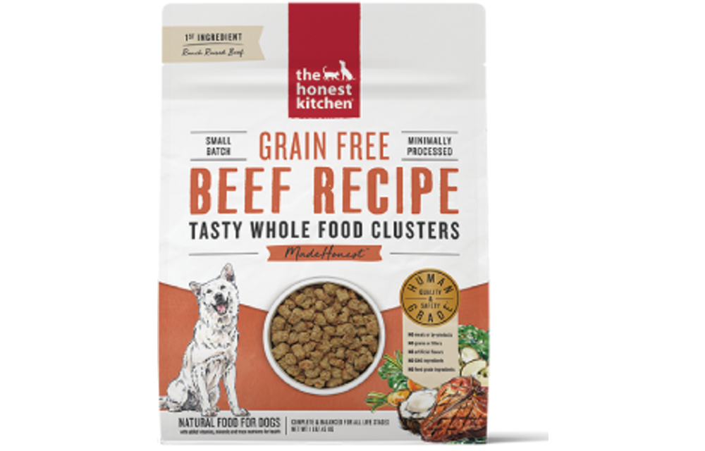 Honest Kitchen GF Clusters Beef 1lb