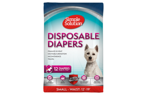 Simple Solution Disposable Diapers Small 12pk