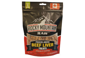 Rocky Mountain Raw FD Beef Liver Treats 170G