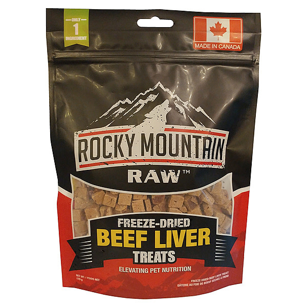 Rocky Mountain Raw FD Beef Liver Treats 170G