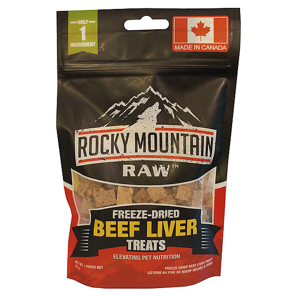 Rocky Mountain Raw FD Beef Liver Treats 55G
