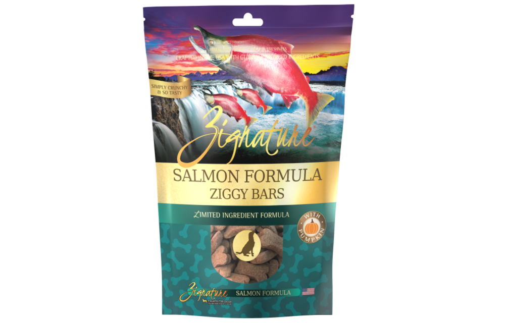Ziggy Bars Salmon Treats Dog 12 oz