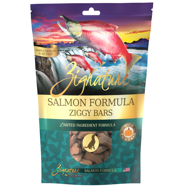 Ziggy Bars Salmon Treats Dog 12 oz