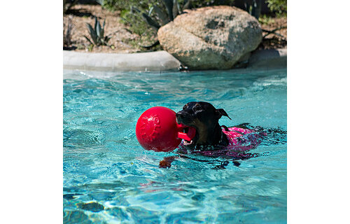 Jolly Ball Tug N Toss Ball Red 6”