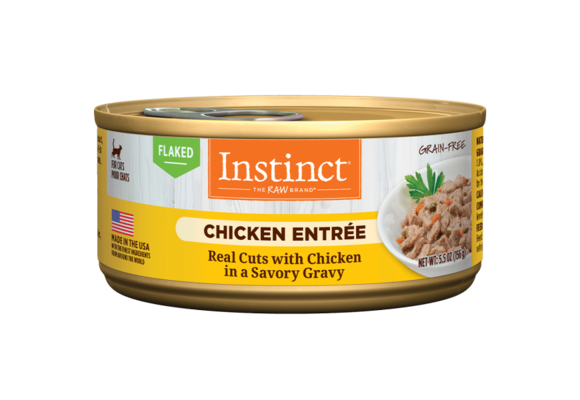 Instinct Cat Flaked GF Chicken Entrée 5.5oz