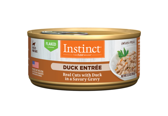 Instinct Cat Flaked GF Duck Entrée 5.5oz