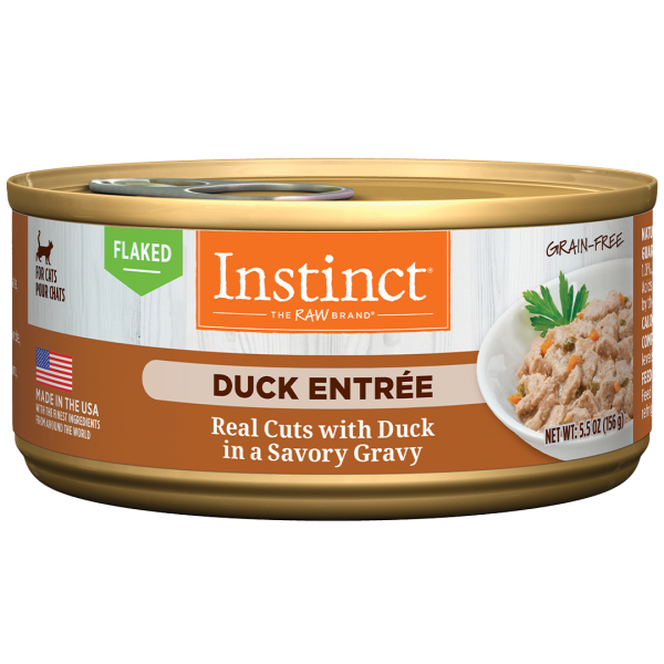 Instinct Cat Flaked GF Duck Entrée 5.5oz