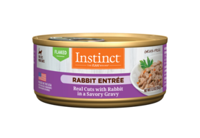 Instinct Cat Flaked GF Rabbit Entrée 5.5oz