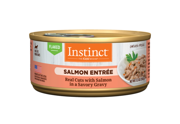 Instinct Cat Flaked GF Salmon Entrée 5.5oz