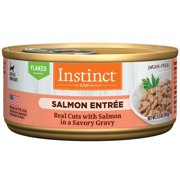 Instinct Cat Flaked GF Salmon Entrée 5.5oz