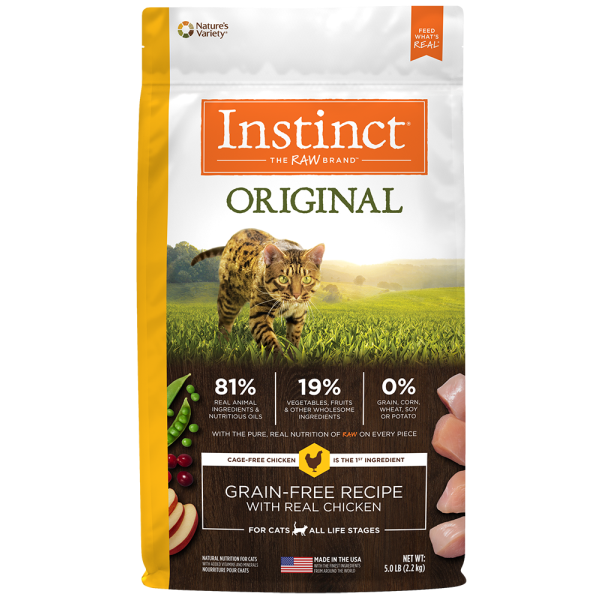 Instinct Cat Original Grain-Free Chicken 5lb