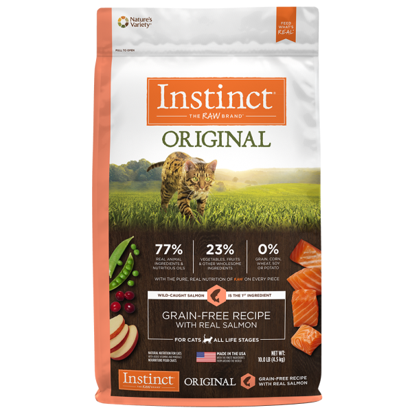 Instinct Cat Original Grain-Free Salmon 10lb