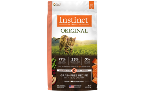 Instinct Cat Original Grain-Free Salmon 4.5lb