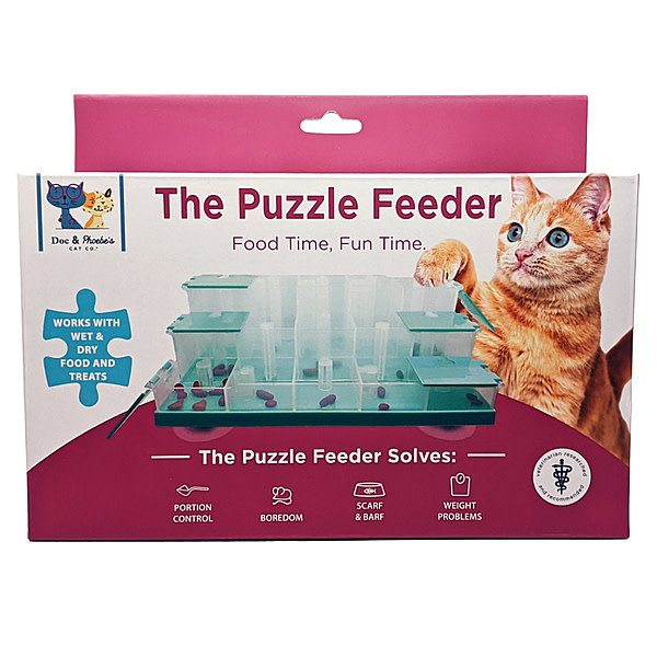 Doc&Phoebe Cat Puzzle Feeder