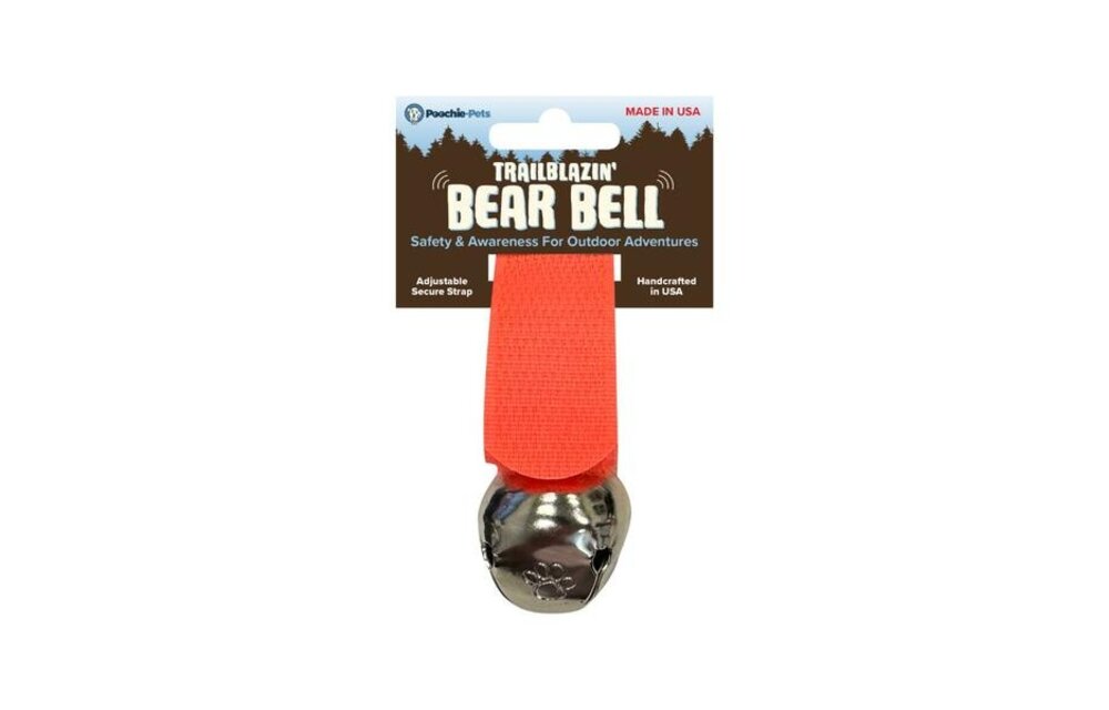 *BF*2025 Trailblazin' Bear Bells Orange Strap Small