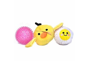 *Disc* Patchwork Pets Destroyer Prickles Chicken 5"
