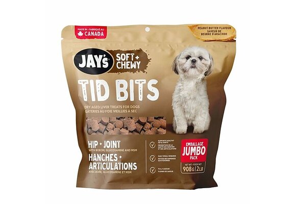 Jay’s Tid Bits Peanut Butter Hip & Joint 908g
