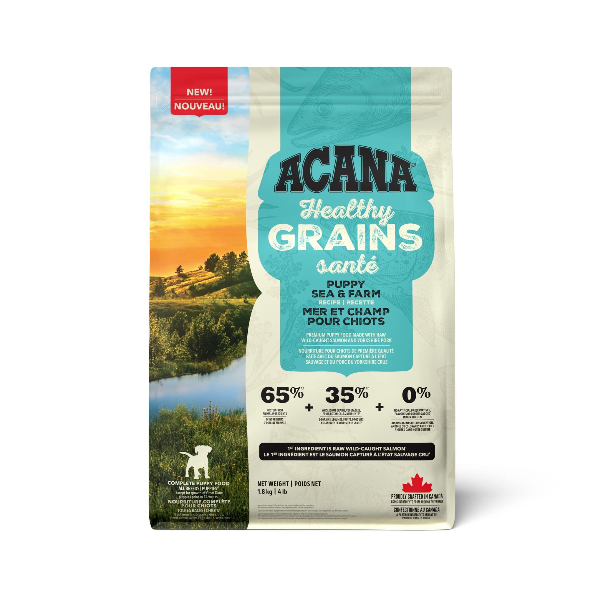 Acana Healthy Grains Puppy Sea & Farm Recipe 1.8kg