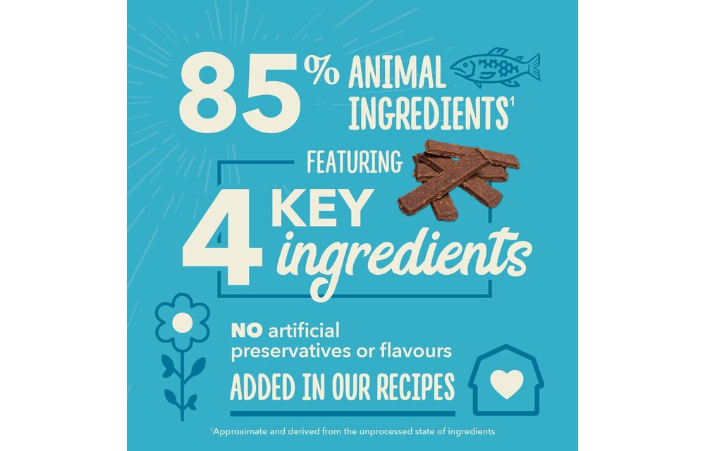Acana Chewy Strips Skin, Coat & Digestive Support Salmon Recipe 113g