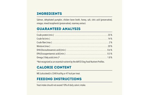 Acana Chewy Strips Skin, Coat & Digestive Support Salmon Recipe 113g