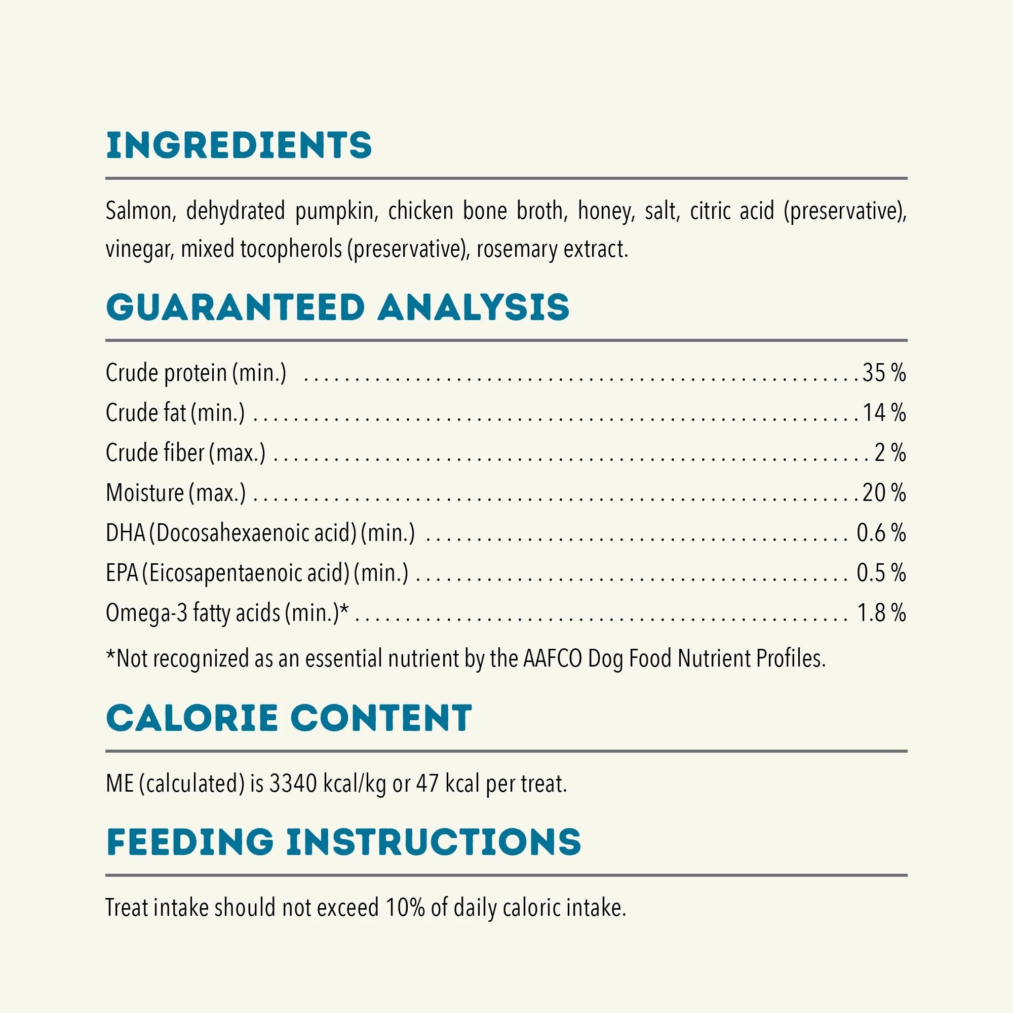 Acana Chewy Strips Skin, Coat & Digestive Support Salmon Recipe 113g