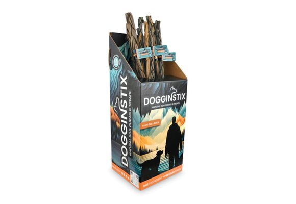 Dogginstix Braided Lamb Collagen 24"